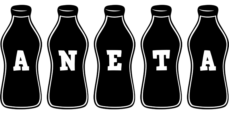 Aneta bottle logo
