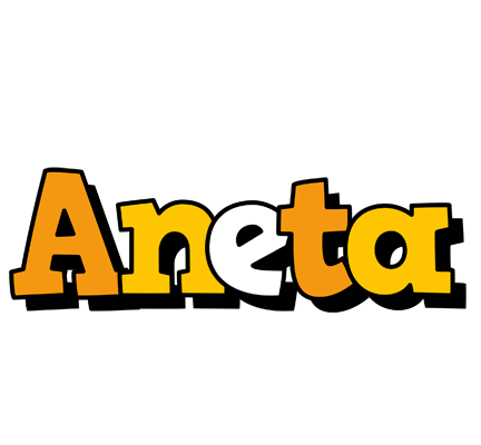 Aneta cartoon logo
