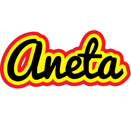 Aneta flaming logo