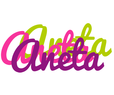 Aneta flowers logo
