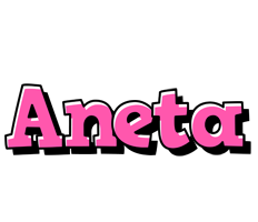 Aneta girlish logo