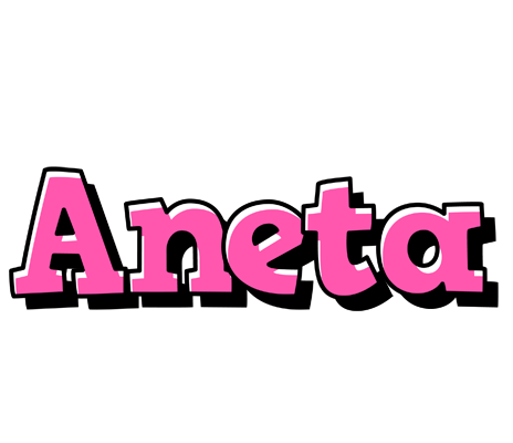 Aneta girlish logo