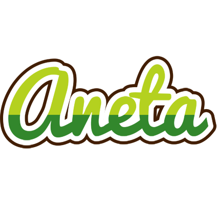 Aneta golfing logo