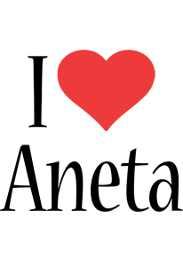 Aneta i-love logo