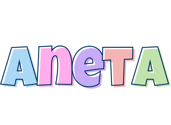 Aneta pastel logo