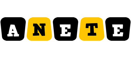 Anete boots logo