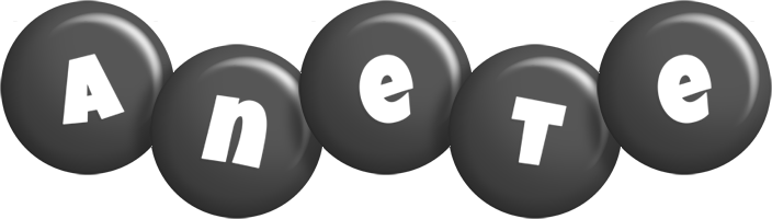 Anete candy-black logo