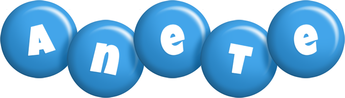 Anete candy-blue logo
