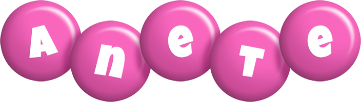 Anete candy-pink logo