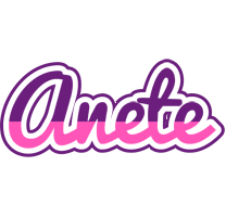 Anete cheerful logo