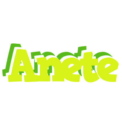 Anete citrus logo