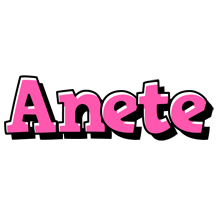 Anete girlish logo