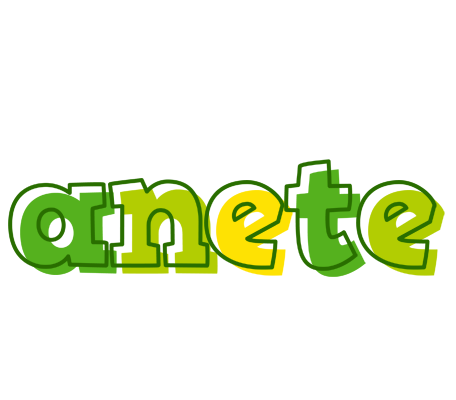 Anete juice logo