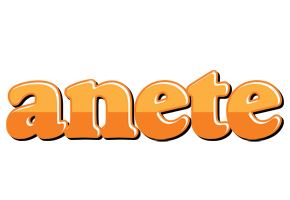 Anete orange logo