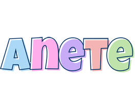 Anete pastel logo