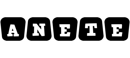 Anete racing logo