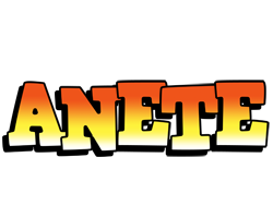 Anete sunset logo