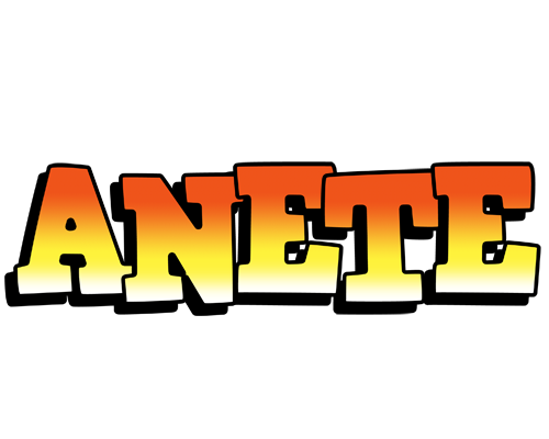 Anete sunset logo