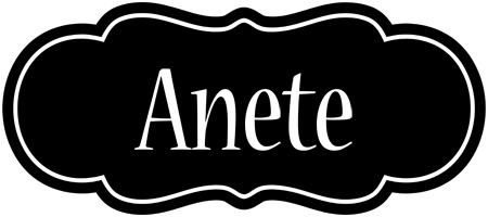 Anete welcome logo