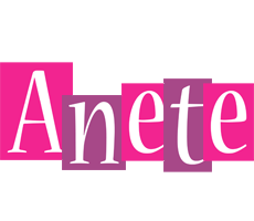 Anete whine logo