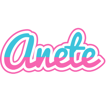 Anete woman logo