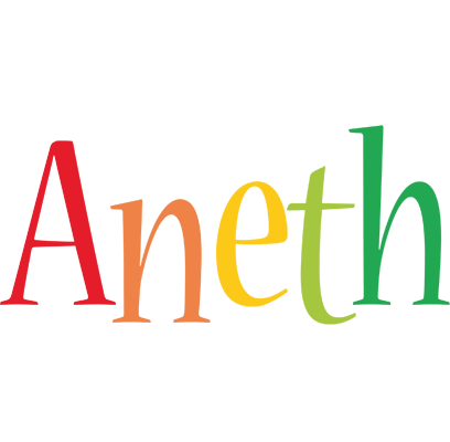 Aneth birthday logo