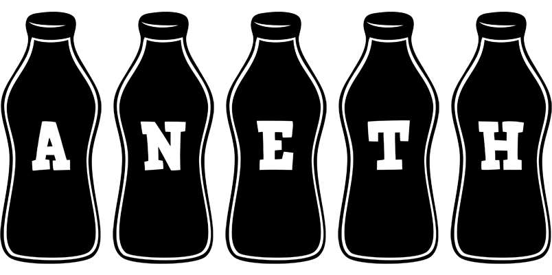 Aneth bottle logo