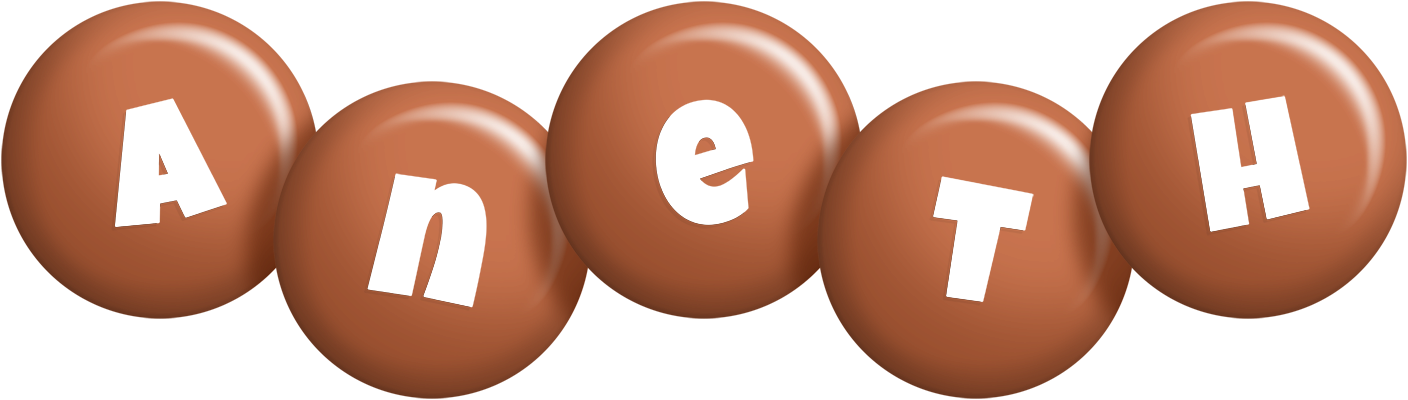 Aneth candy-brown logo