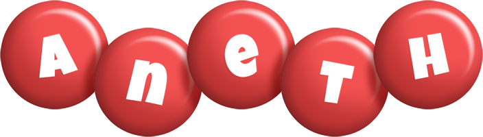 Aneth candy-red logo