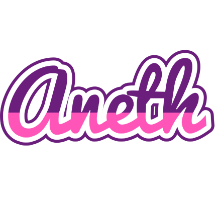 Aneth cheerful logo