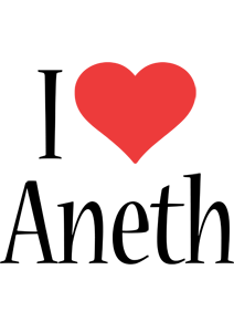 Aneth i-love logo