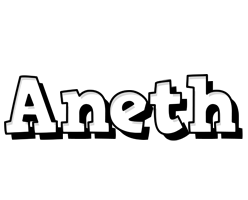 Aneth snowing logo
