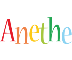 Anethe birthday logo