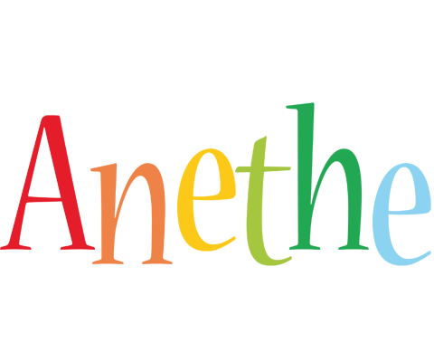 Anethe birthday logo