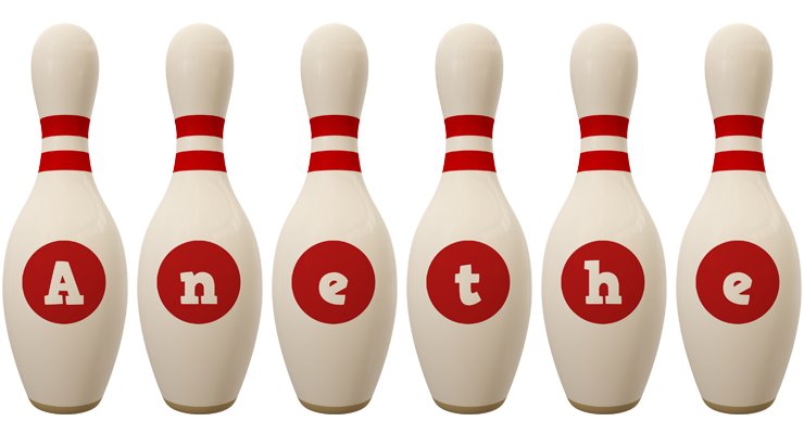 Anethe bowling-pin logo