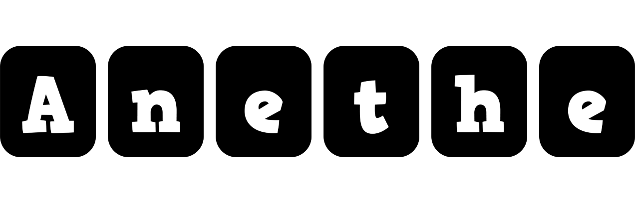 Anethe box logo