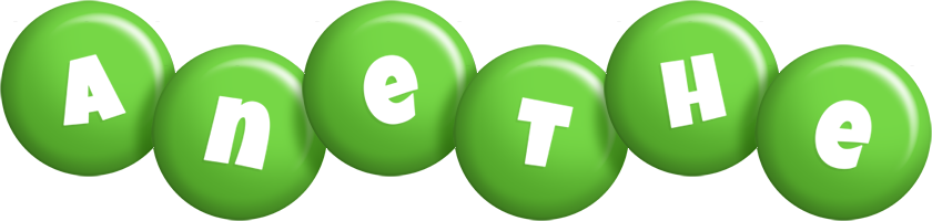 Anethe candy-green logo