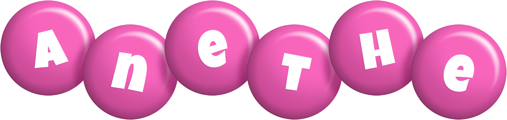 Anethe candy-pink logo