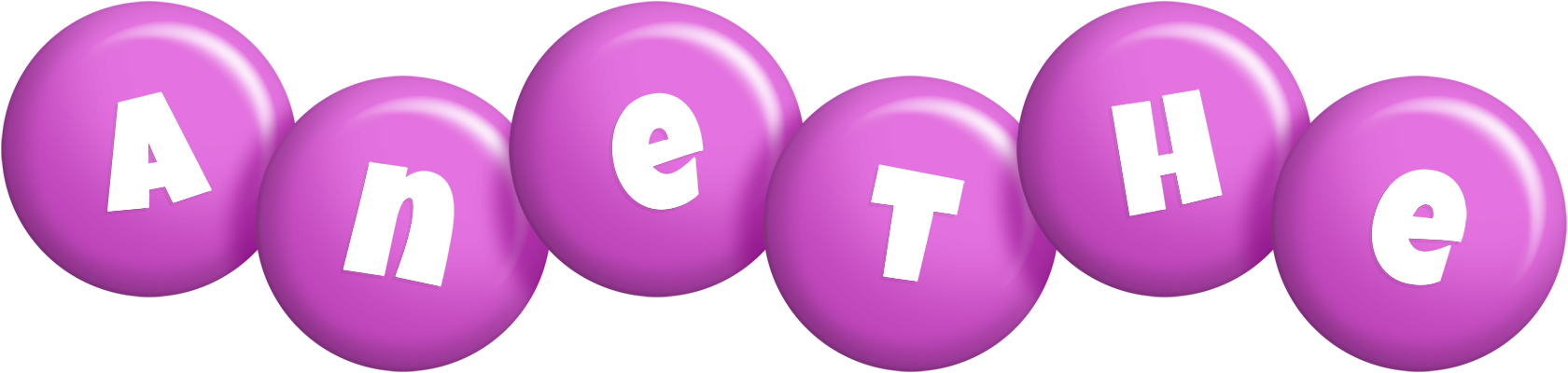 Anethe candy-purple logo