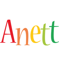 Anett birthday logo