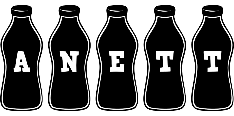Anett bottle logo
