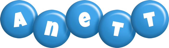 Anett candy-blue logo