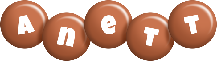Anett candy-brown logo