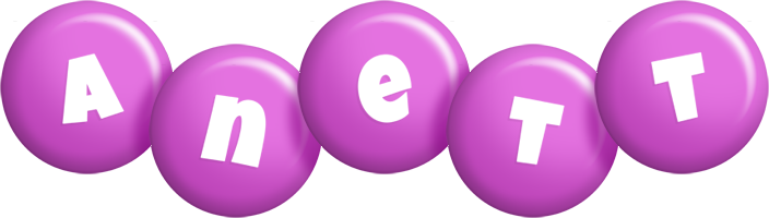 Anett candy-purple logo