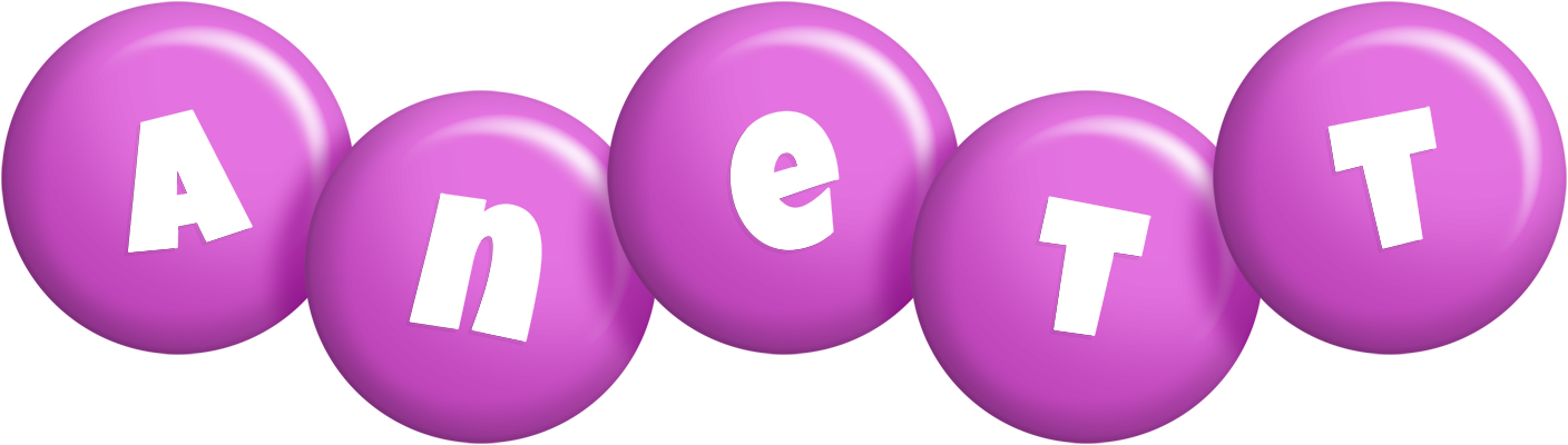 Anett candy-purple logo