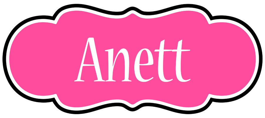 Anett invitation logo