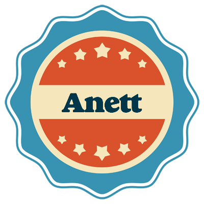 Anett labels logo