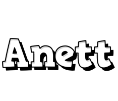 Anett snowing logo