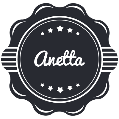 Anetta badge logo