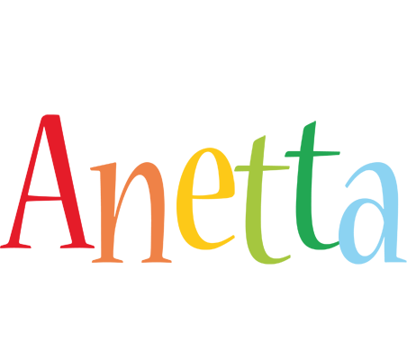 Anetta birthday logo